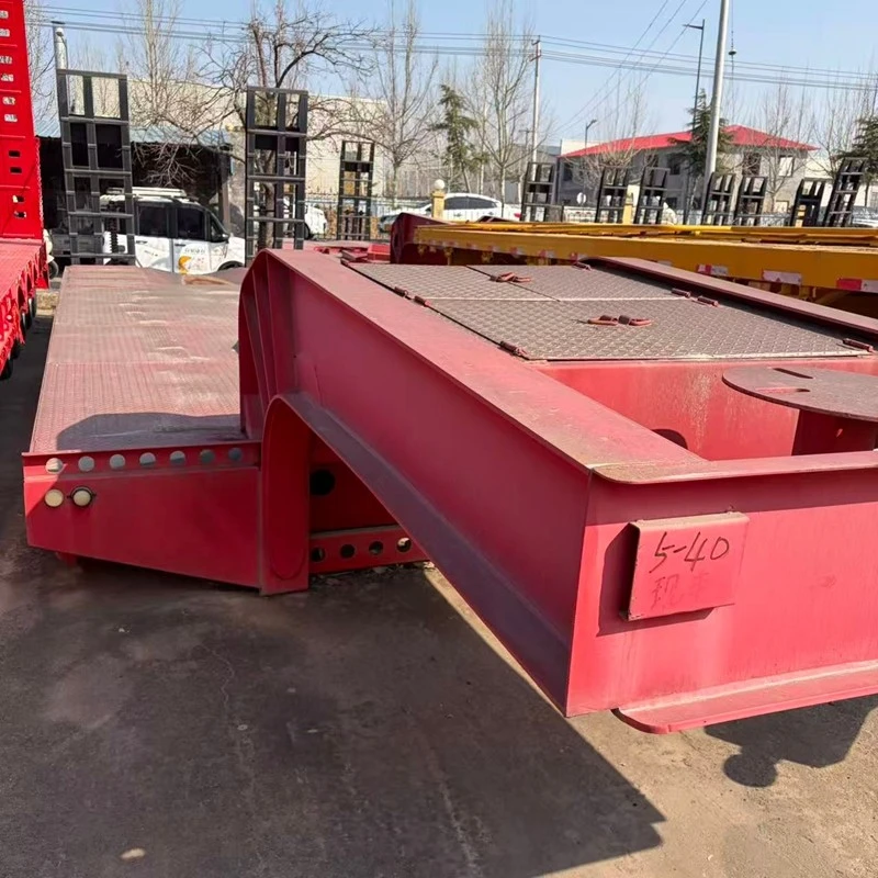 Multi-axle Low-bed Trailer factory